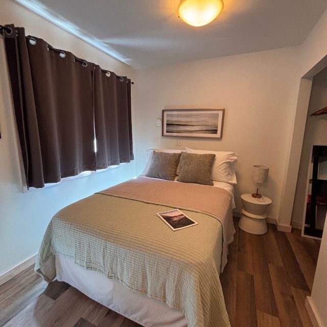 Private double bed suite for two
