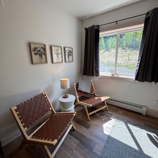 Private double bed suite for two