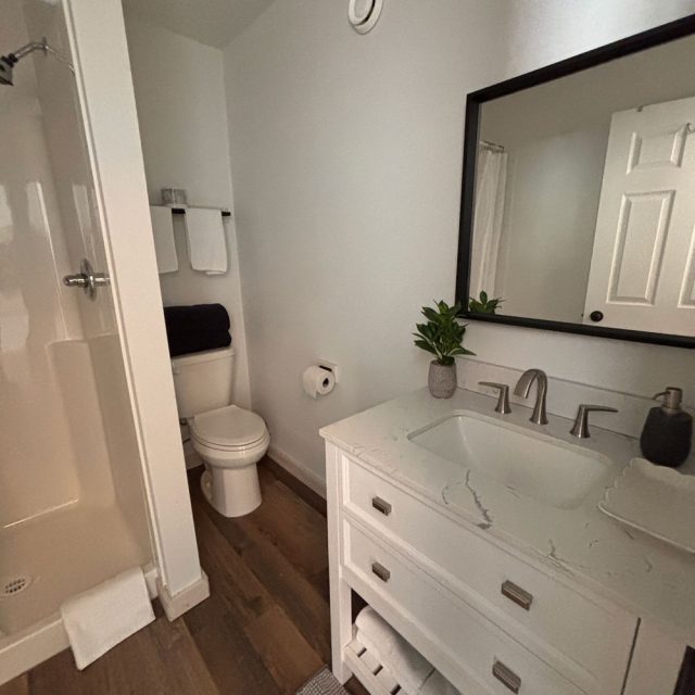 Private double bed suite for two